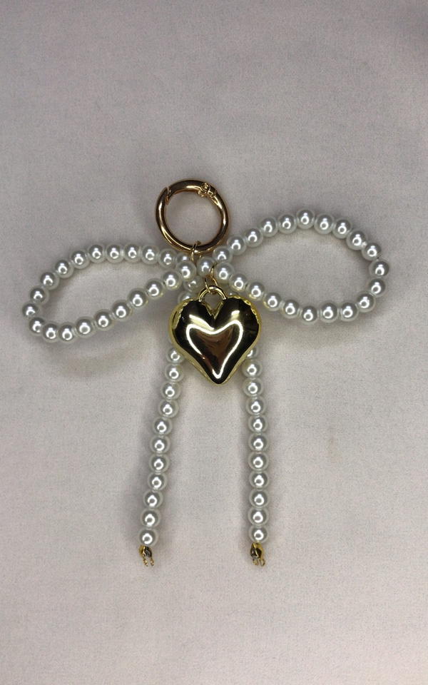 heart bag charm  Image 3 Preview