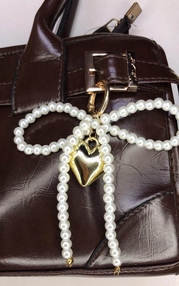 heart bag charm  Image 8 Preview
