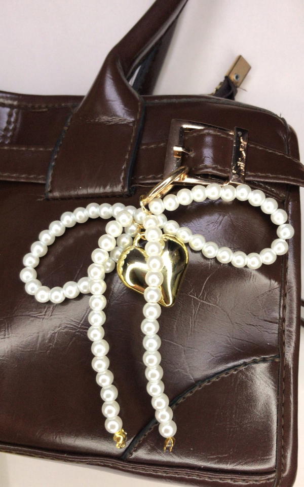 heart bag charm  Image 9 Preview
