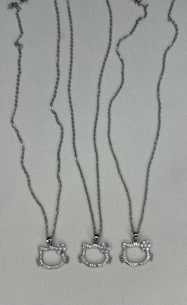 hello kitty silver necklace  Image 1 Preview