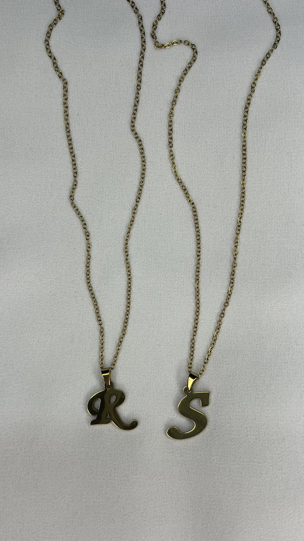 initial necklace  Image 2 Preview