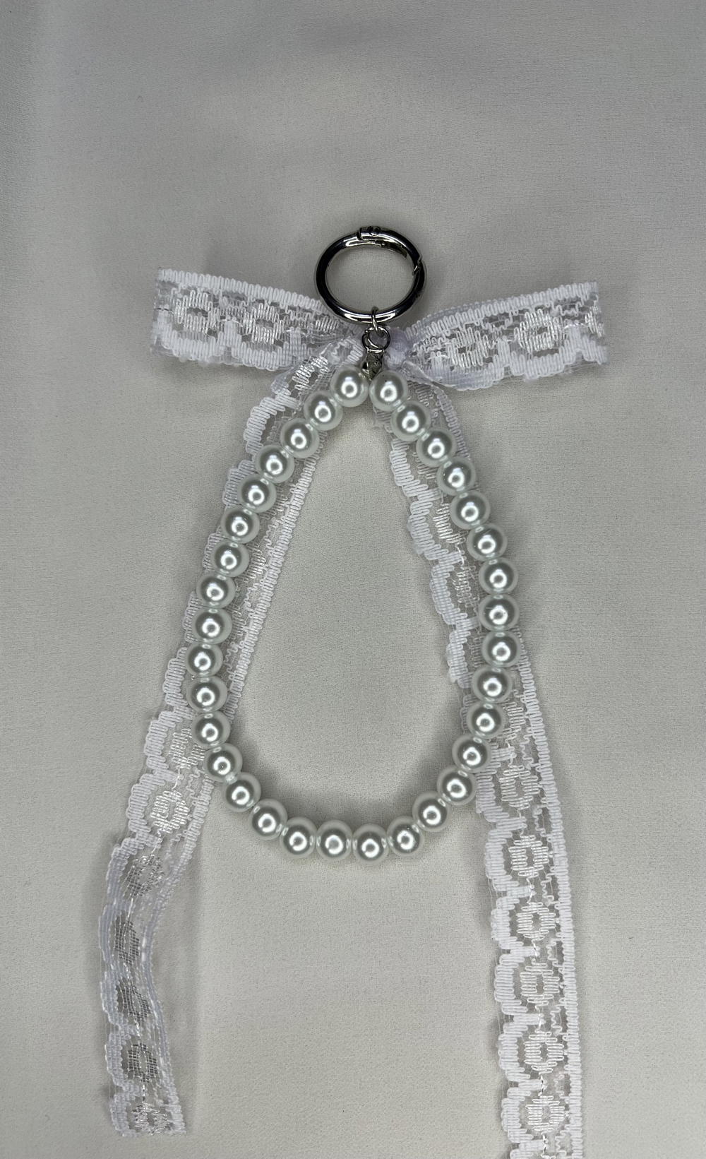 lace pearls bag charm Preview Image