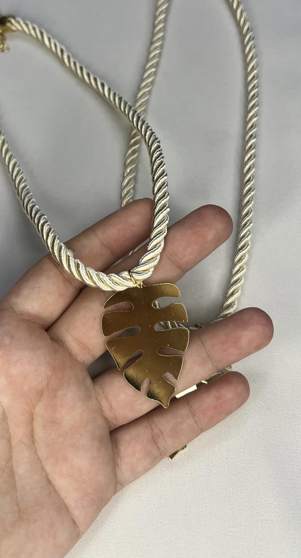 leaf necklace  Image 4 Preview