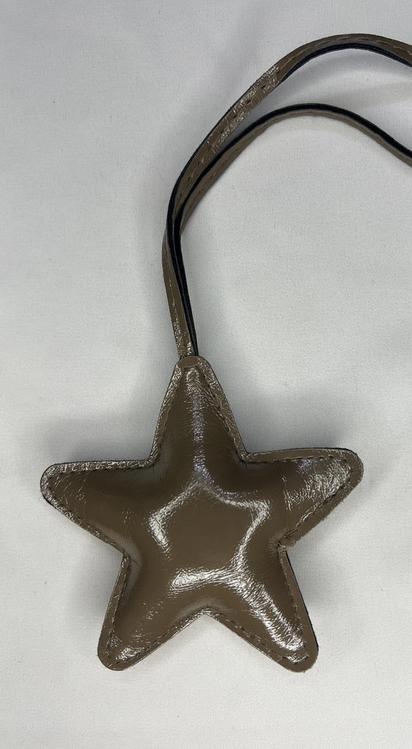 leather star bag charms  Image 8 Preview