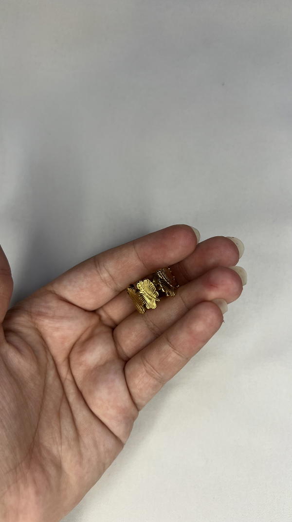 leaves ring  Image 6 Preview