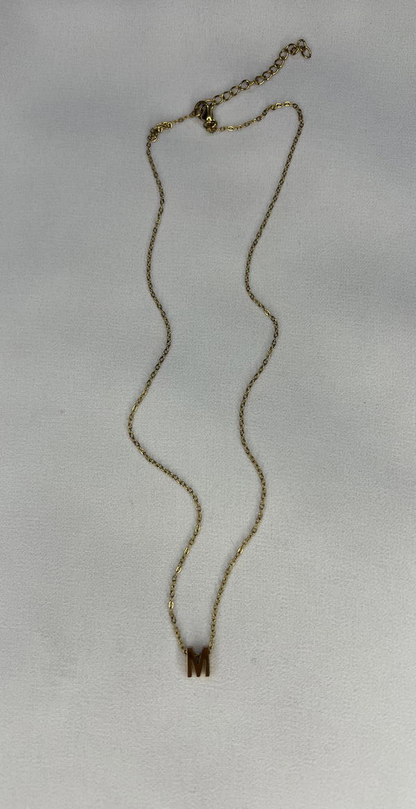 letter pendant necklace  Image 1 Preview