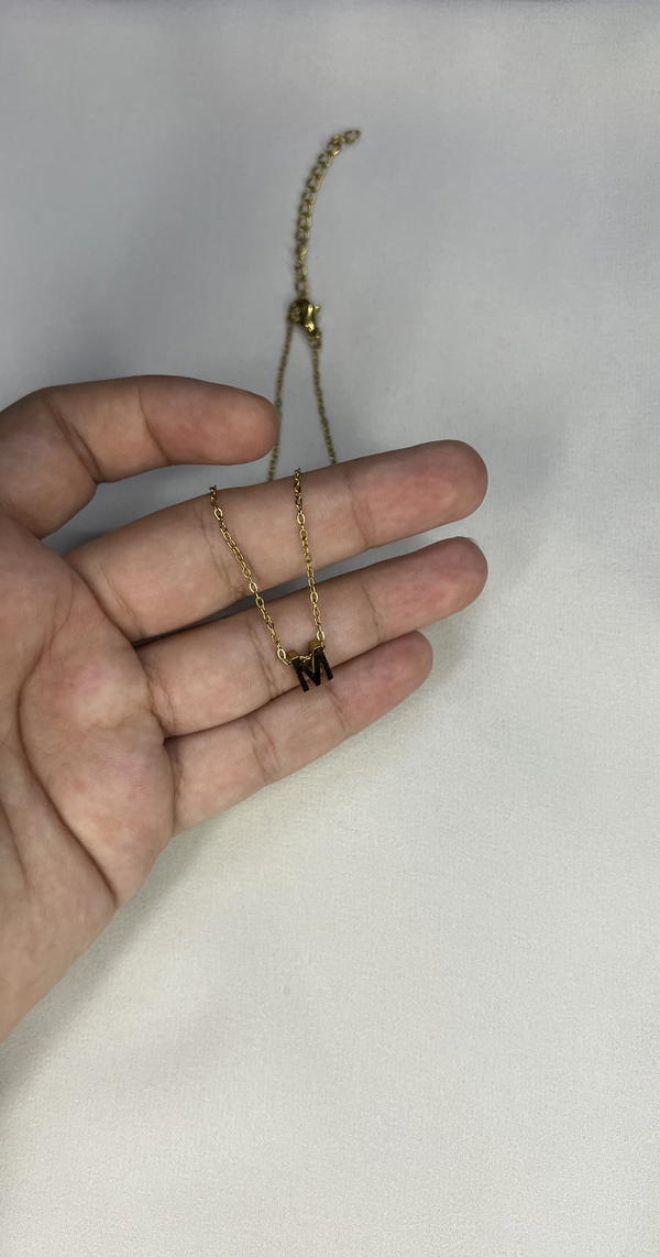 letter pendant necklace  Image 8 Preview