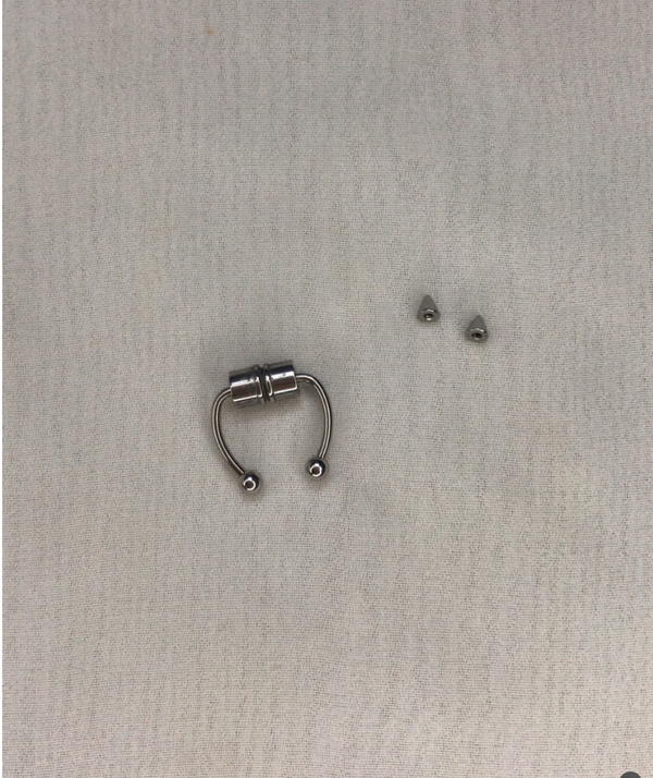 magnetic fake nose piercing  Image 1 Preview
