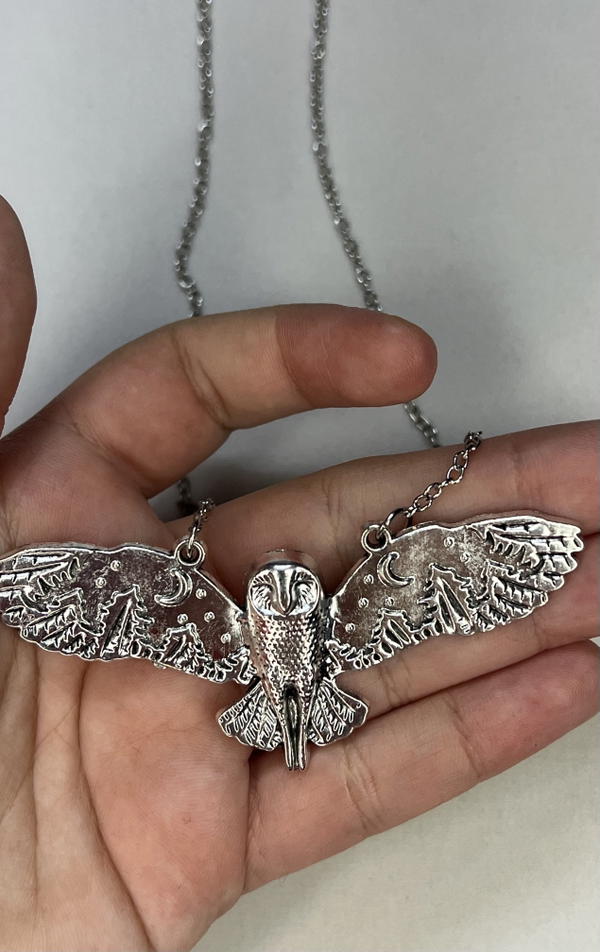 owl necklace  Image 3 Preview