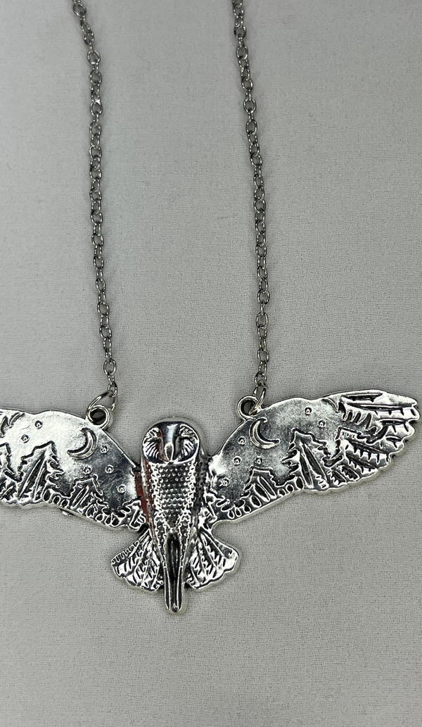 owl necklace  Image 4 Preview