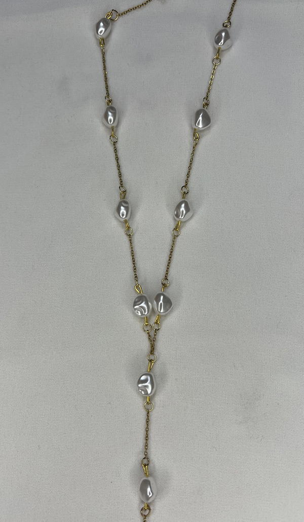 pearl Y chain  Image 3 Preview