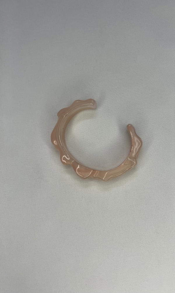 pinky acrylic bangle Image 6 Preview