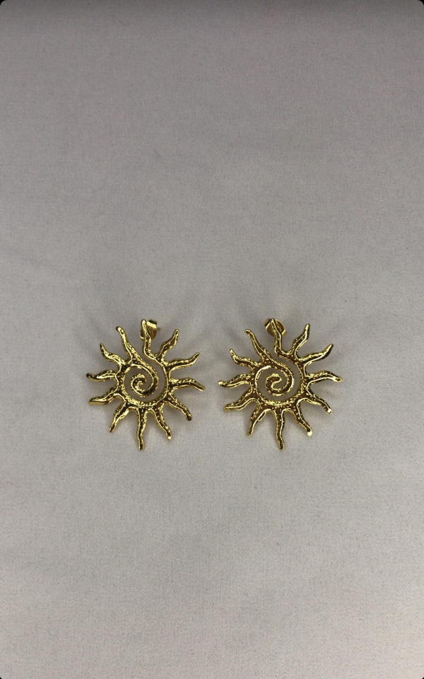 rapunzel sun earrings  Image 1 Preview