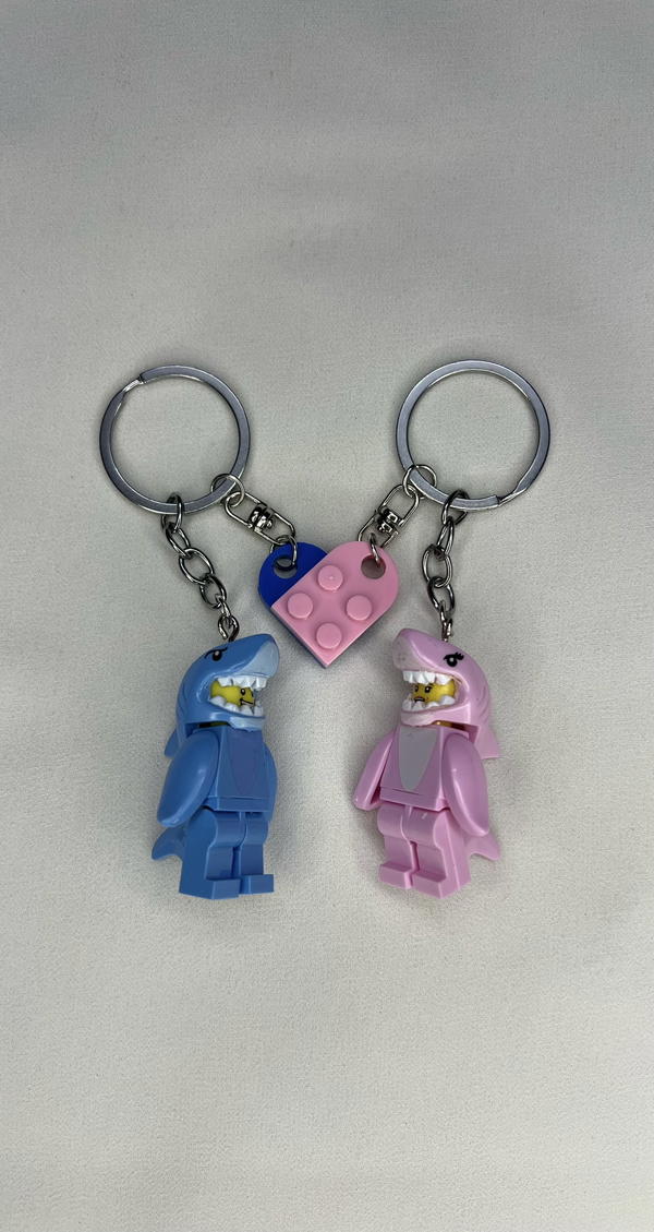 sharks Lego keychains  Image 2 Preview