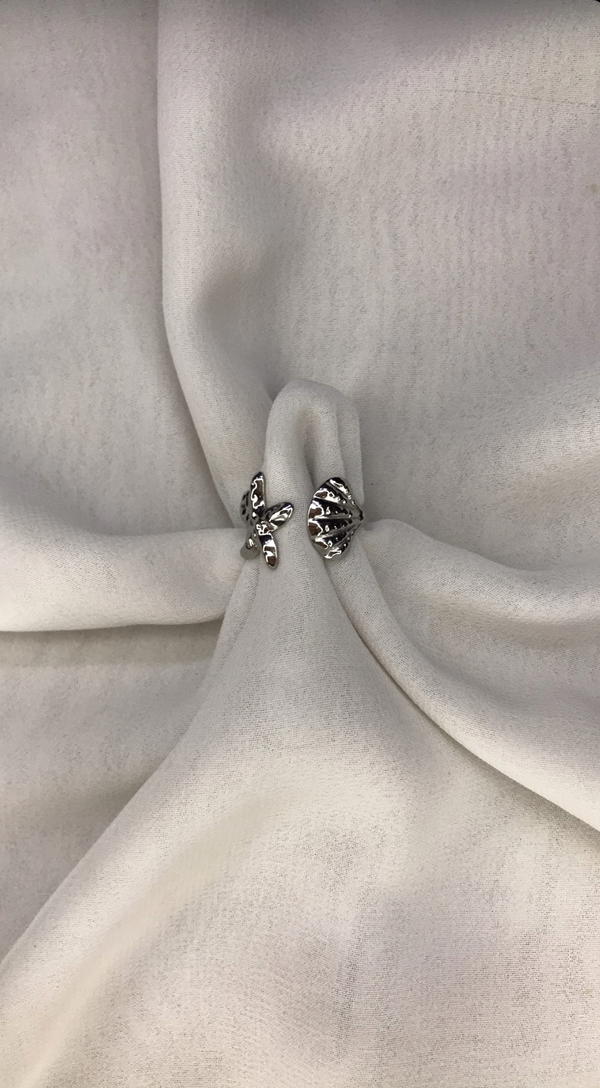 shell&star ring Image 1 Preview