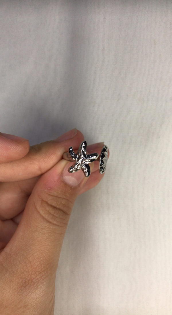 shell&star ring Image 4 Preview