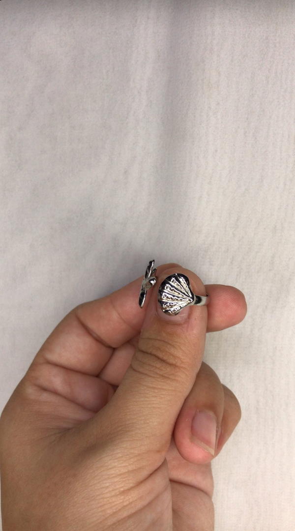 shell&star ring Image 5 Preview