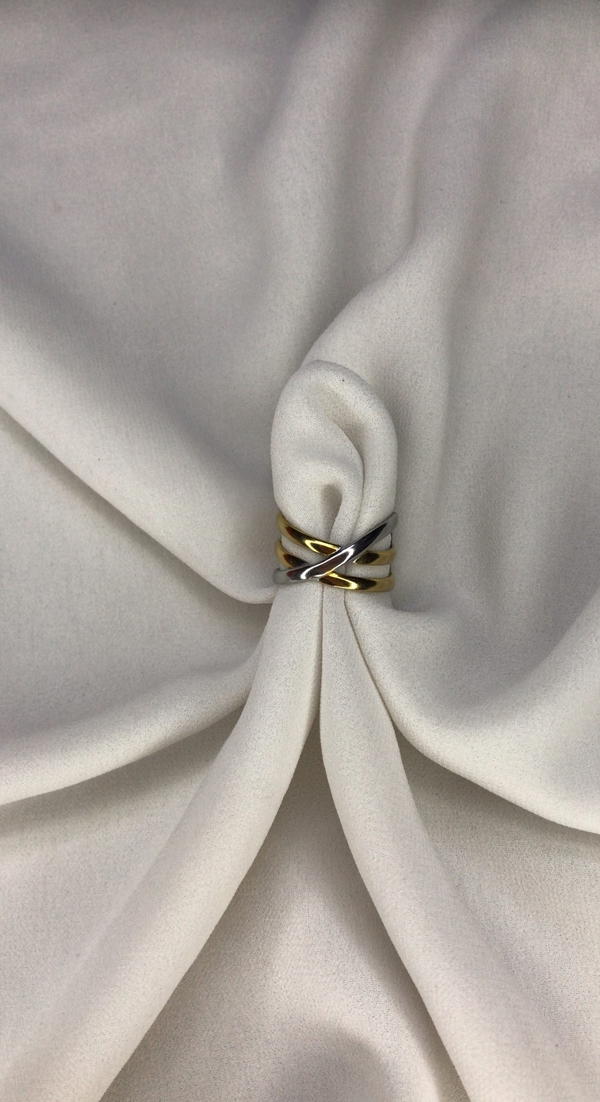 silver&gold ring  Image 2 Preview