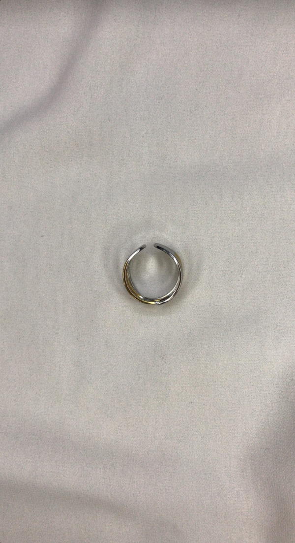silver&gold ring  Image 3 Preview