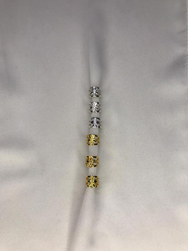 silver&gold cuffs Image 1 Preview