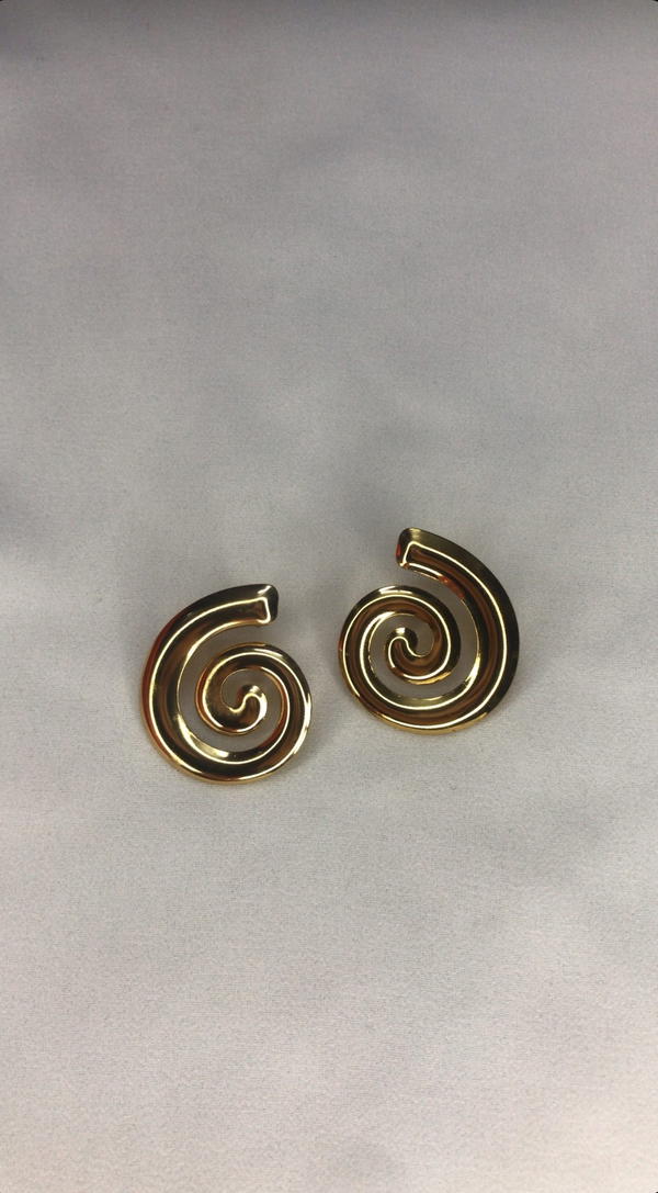 spiral earrings Image 1 Preview