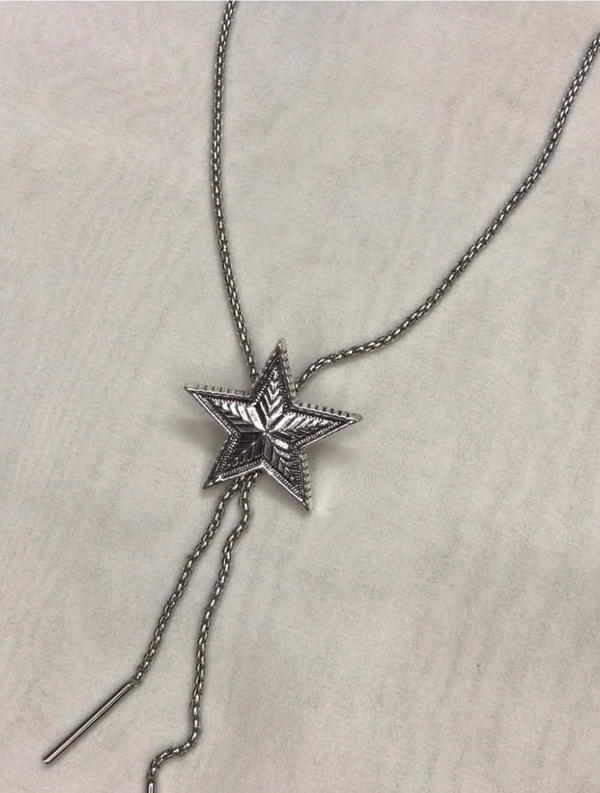 star pull-out stacking necklace  Image 2 Preview