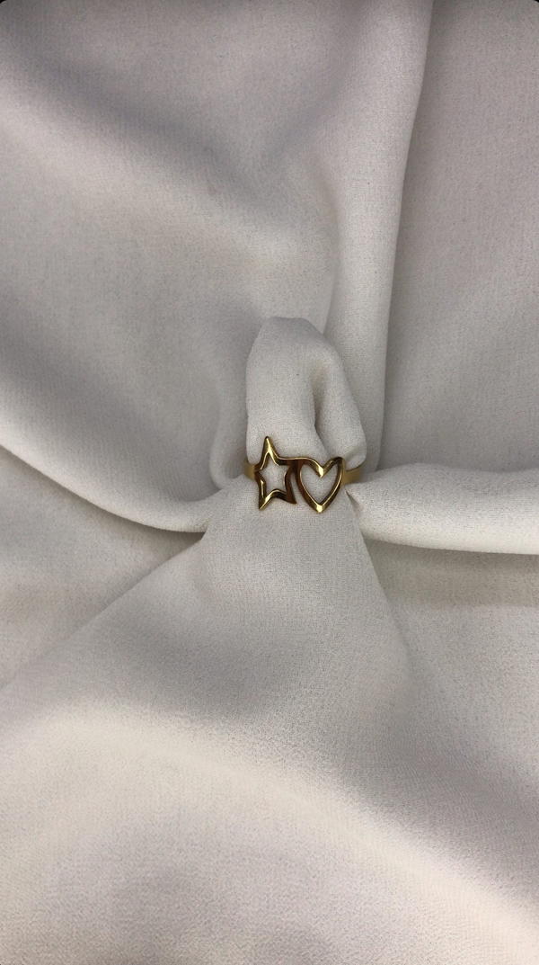 star&heart ring  Image 2 Preview