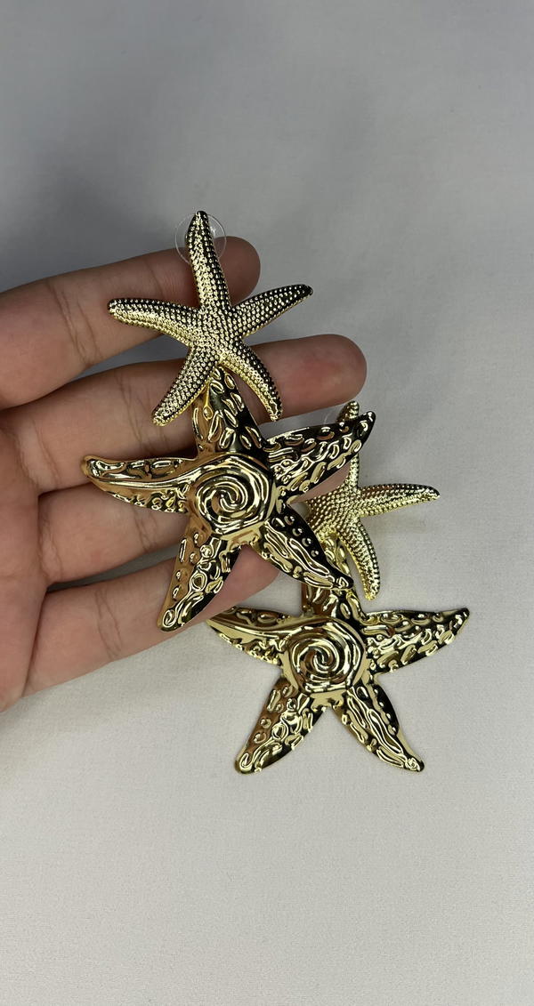 starfish earrings  Image 4 Preview