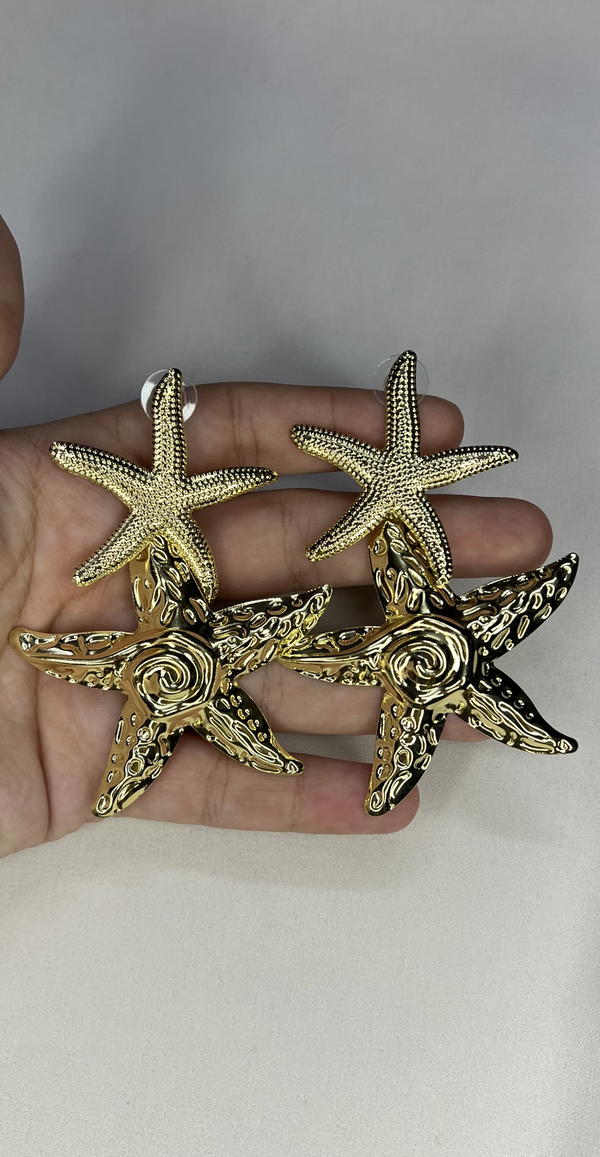 starfish earrings  Image 5 Preview