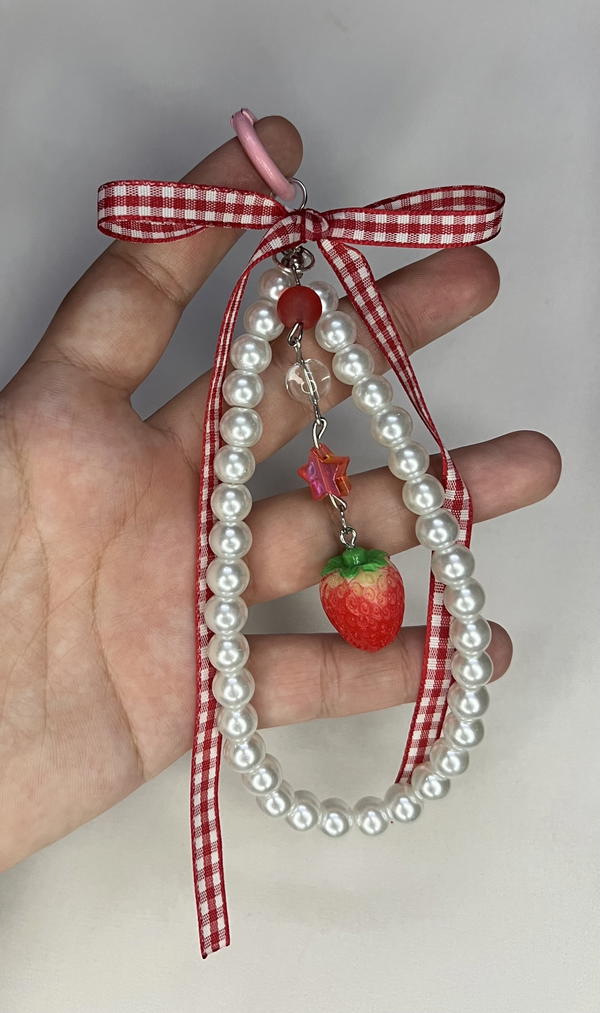 strawberry bag charm  Image 1 Preview