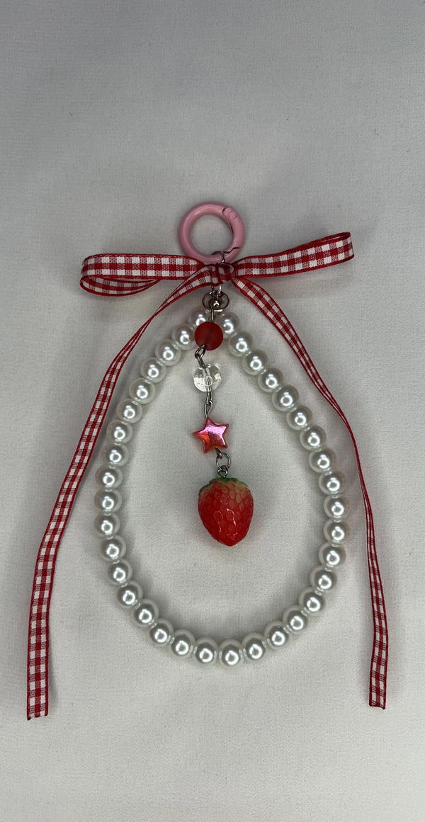 strawberry bag charm  Image 3 Preview