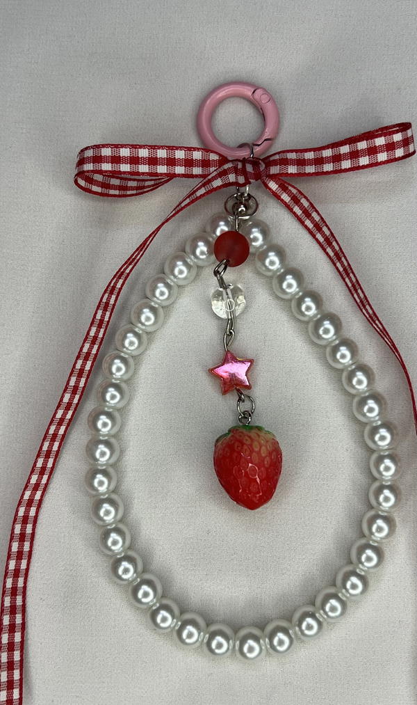 strawberry bag charm  Image 4 Preview