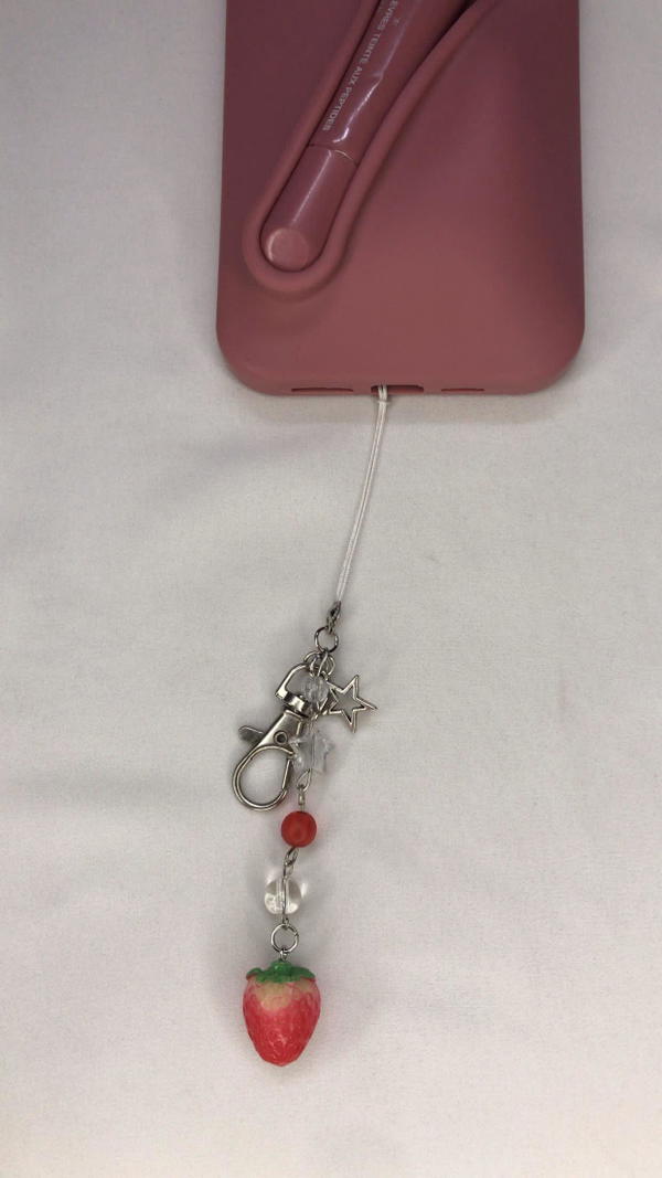 strawberry bag&phone chain Image 4 Preview