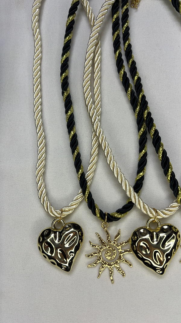 sun&heart necklaces Image 3 Preview