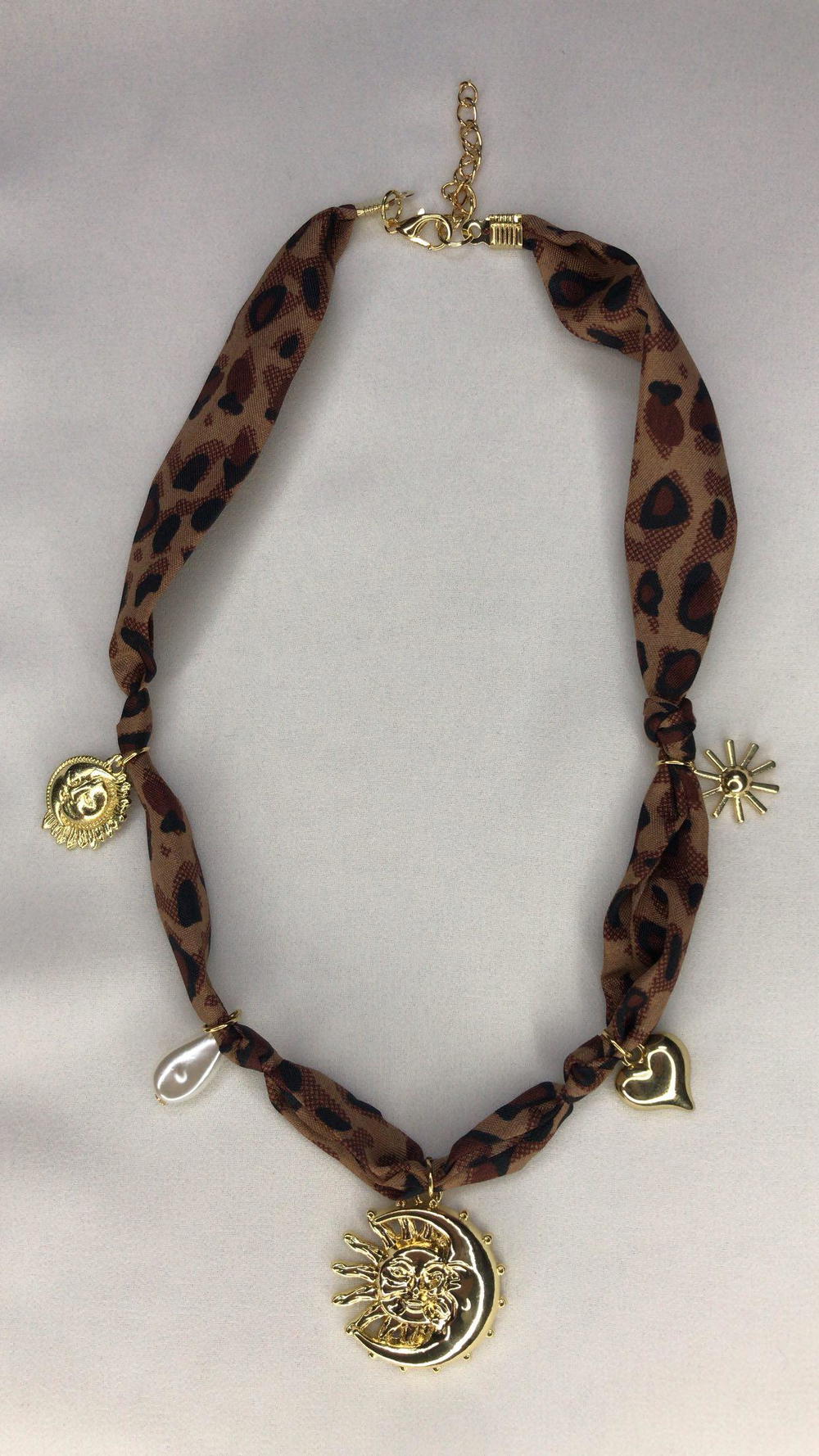 sun&moon gold necklace  Preview Image