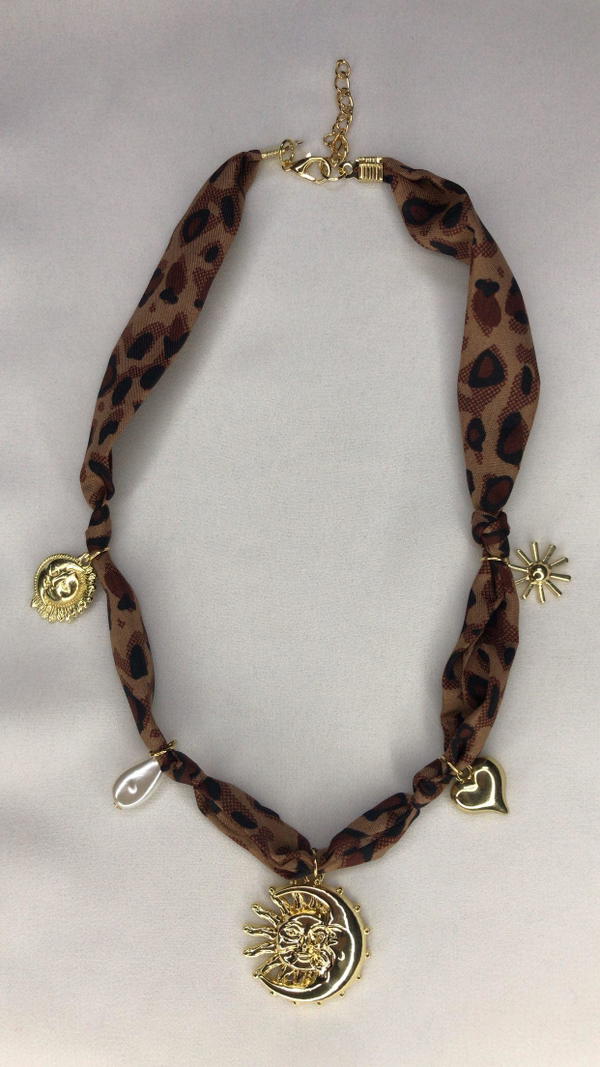 sun&moon gold necklace  Image 1 Preview