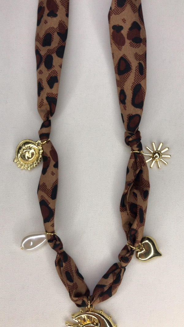 sun&moon gold necklace  Image 8 Preview