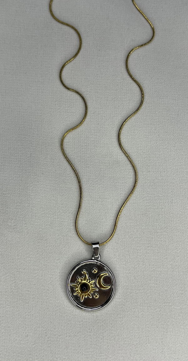 sun&moon necklace  Image 3 Preview