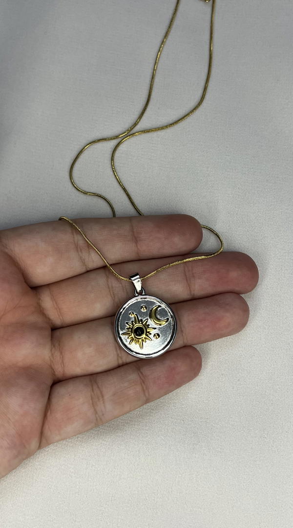 sun&moon necklace  Image 6 Preview