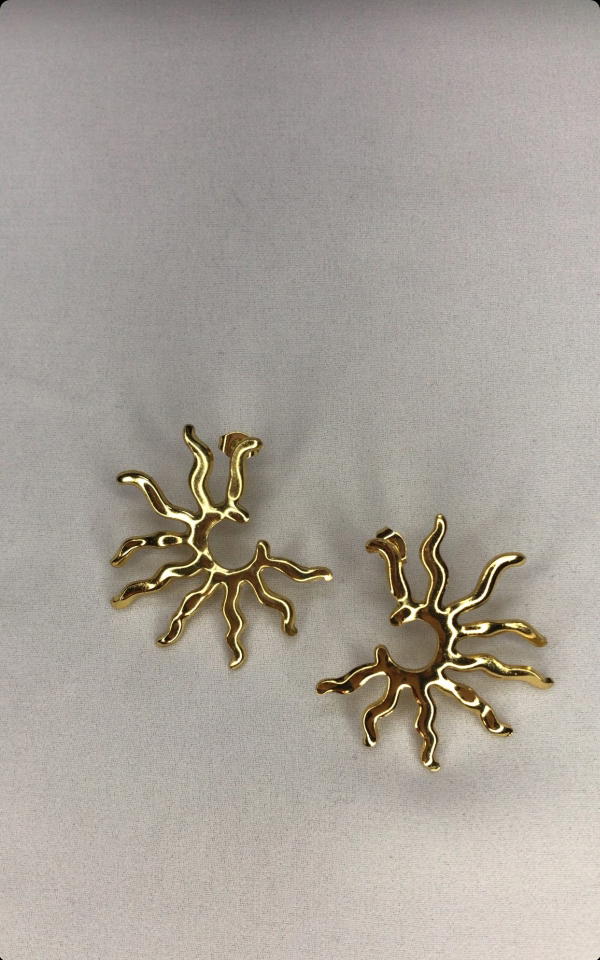 sun earrings  Image 2 Preview