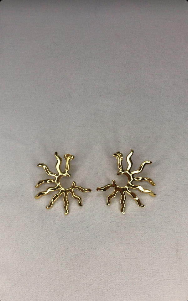 sun earrings  Image 4 Preview