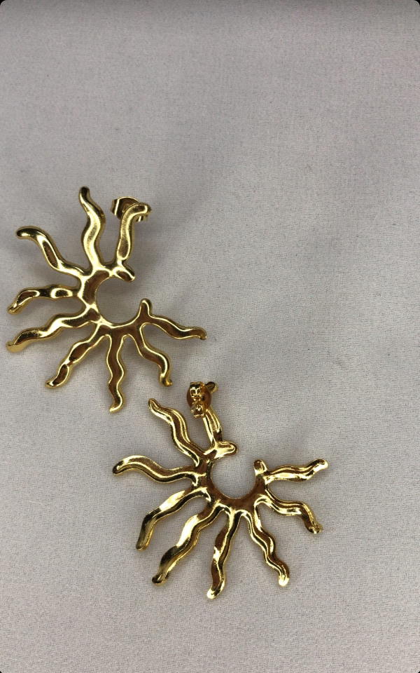 sun earrings  Image 5 Preview