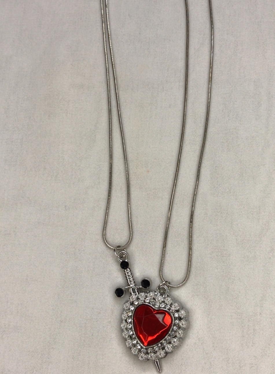 sword heart necklace  Preview Image