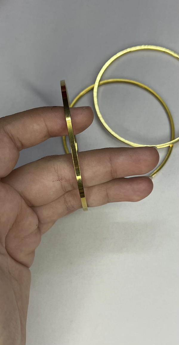thin stainless bangle  Image 5 Preview