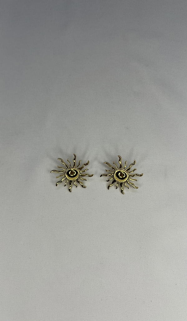 Sun earrings  Image 3 Preview