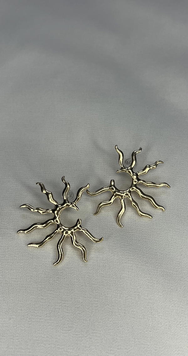 Sun earrings  Image 3 Preview