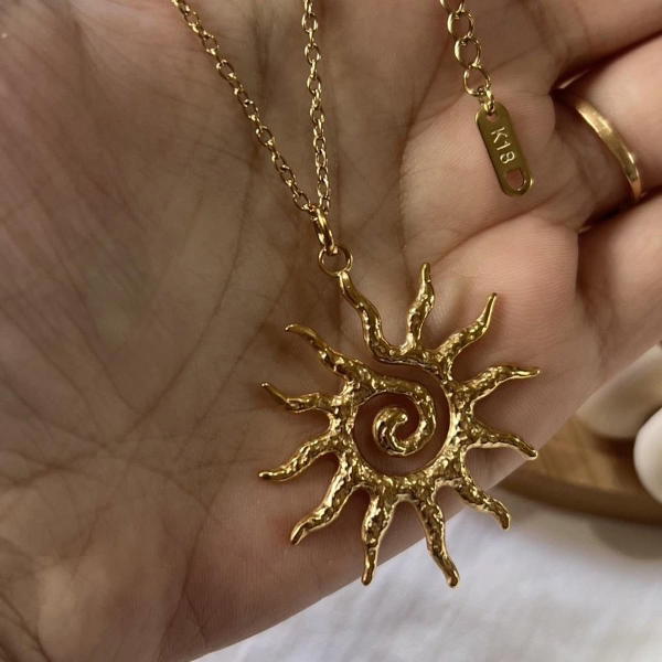 Sun necklace  Image 5 Preview