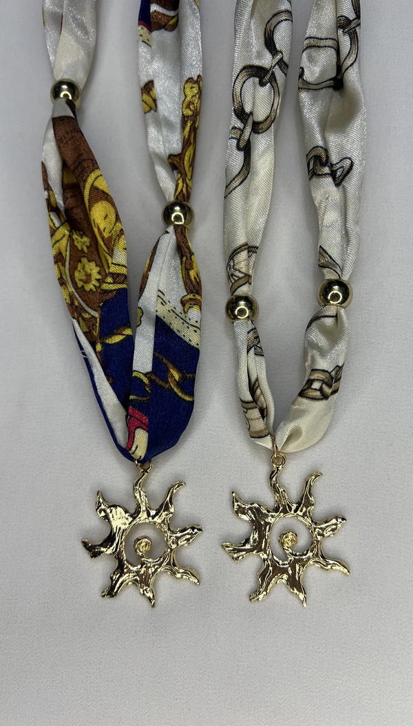 Sun scarf necklace  Image 2 Preview