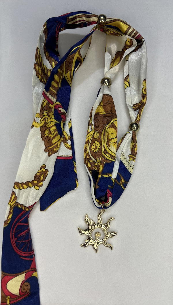 Sun scarf necklace  Image 6 Preview