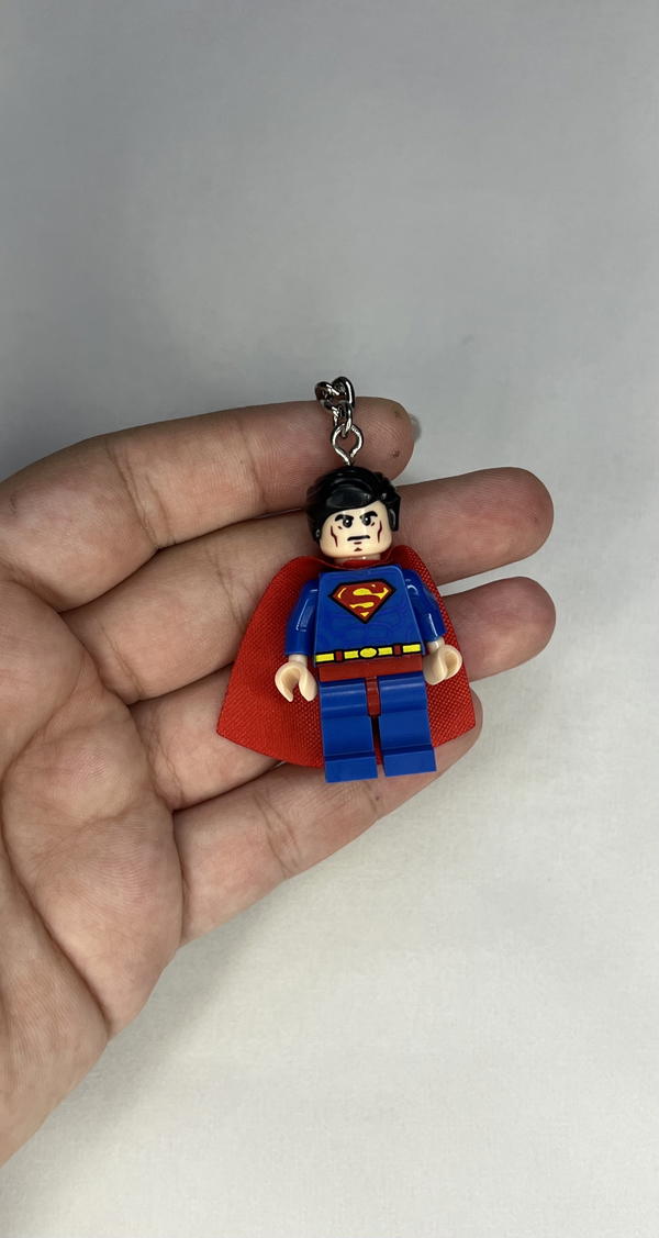 Superman Lego keychain Image 8 Preview